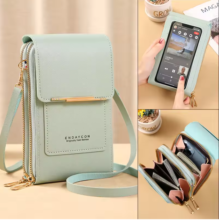 Crossbody Clutch Wallet